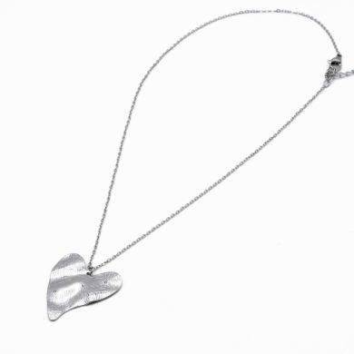 COLLAR ZO13188N180 PLATEADO Acero Inoxidable E22