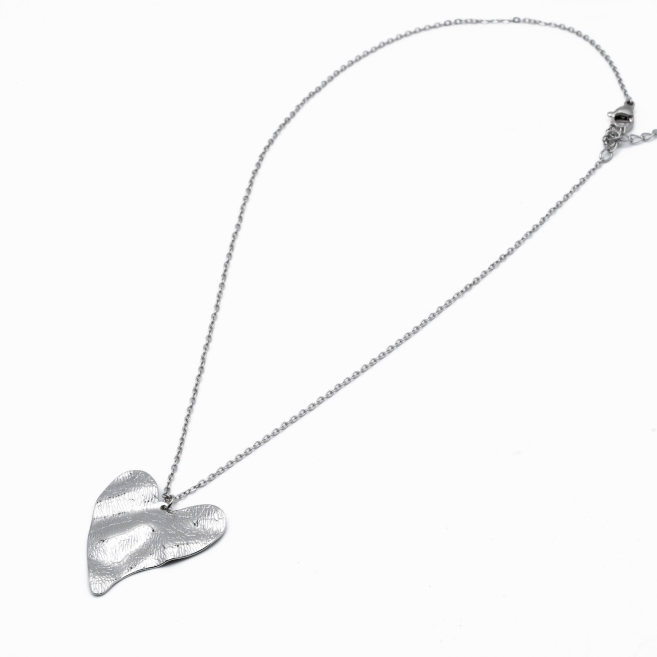 COLLAR ZO13188N180 PLATEADO Acero Inoxidable E22