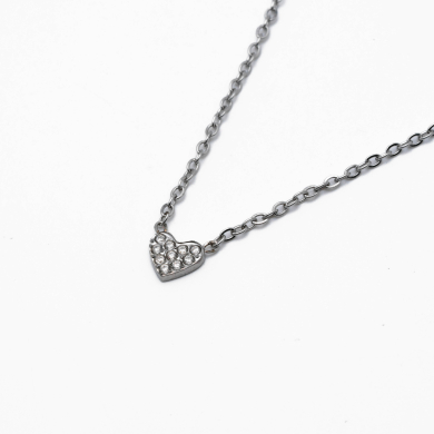 COLLAR ZO4994N PLATEADO Acero Inoxidable E41