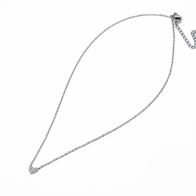 COLLAR ZO4994N PLATEADO Acero Inoxidable E41