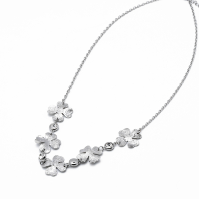 COLLAR ZO13361N Plateado Acero Inoxidable -2D46 E31