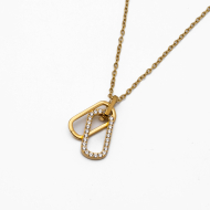 COLLAR ZO9417N300 DORADO Acero Inoxidable E12