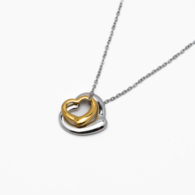 COLLAR ZO13319N BICOLOR Acero Inoxidable E11