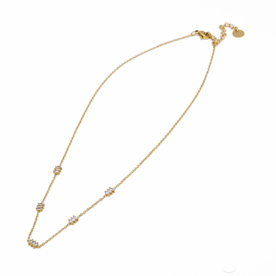 COLLAR ZO13704N DORADO Acero Inoxidable E41