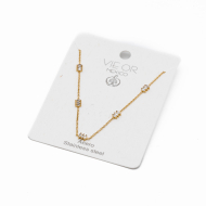 COLLAR ZO13704N DORADO Acero Inoxidable E41