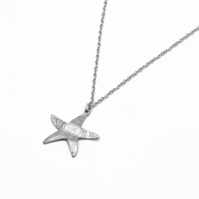 COLLAR ZO13185N180 PLATEADO Acero Inoxidable E22