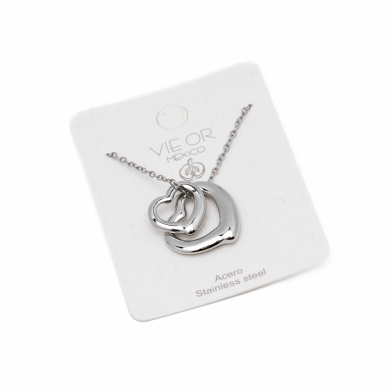 COLLAR ZO13319N PLATEADO Acero Inoxidable E11