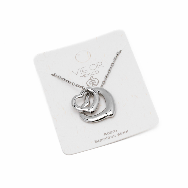 COLLAR ZO13319N PLATEADO Acero Inoxidable E11