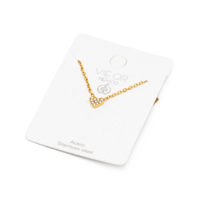 COLLAR ZO4994N DORADO Acero Inoxidable E41