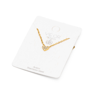 COLLAR ZO4994N DORADO Acero Inoxidable E41