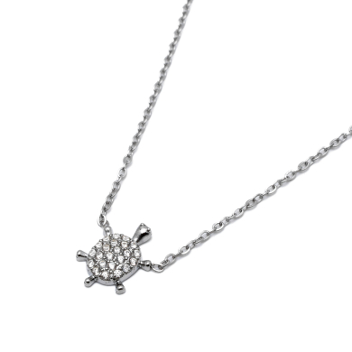 COLLAR ZO14403N250 PLATEADO Acero Inxidable E41