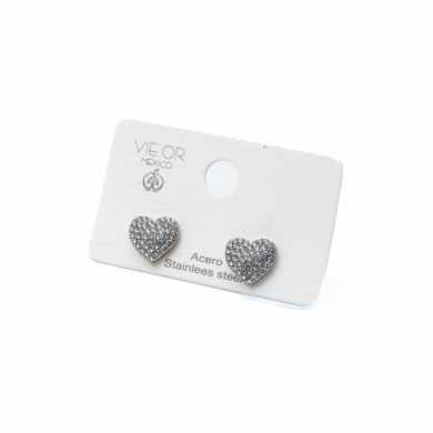 ARETES ZO14830E PLATEADO Acero Inoxidable G31