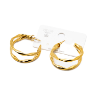 ARETES ZO13928E/32MM DORADO Acero Inoxidable F37