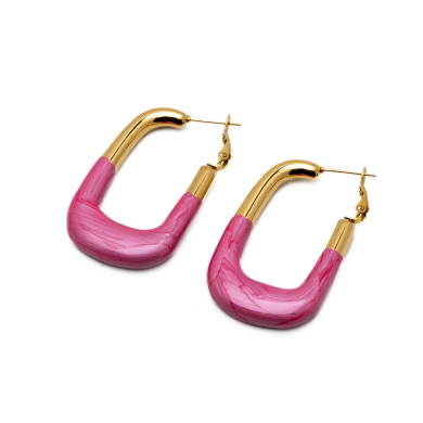 ARETES ZO13246E DORADO FUCIA Acero Inoxidable F36