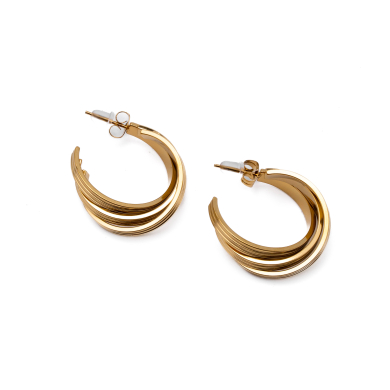 ARETES ZO14443E250 DORADO Acero Inoxidable F37