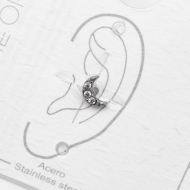 ARETE PIERCING ZO13795E PLATEADO Acero Inxidable F38