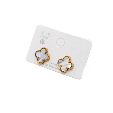 ARETES ZO7568E DORADO Acero Inxidable F53