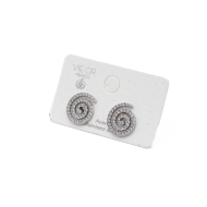 ARETES ZO14832E PLATEADO Acero Inoxidable G31