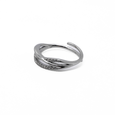 ANILLO ZO15320R PLATEADO Acero Inoxidable A11