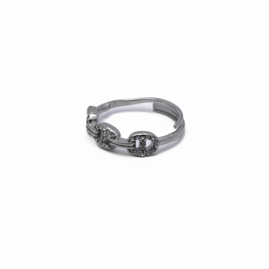ANILLO ZO13739R PLATEADO Acero Inoxidable A11
