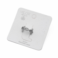 ANILLO ZO13739R PLATEADO Acero Inoxidable A11