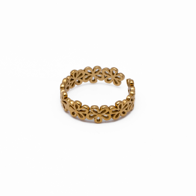 ANILLO ZO14311R DORADO Acero Inoxidable 2A22