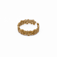 ANILLO ZO14311R DORADO Acero Inoxidable 2A22