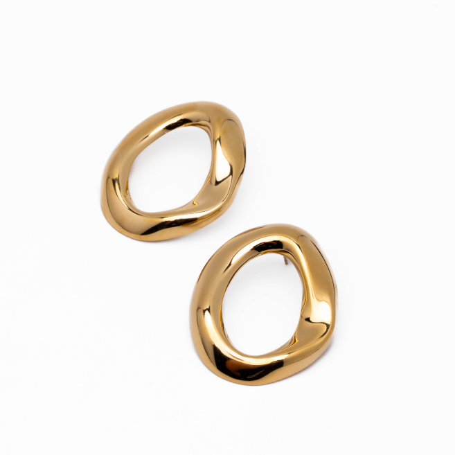 ARETES ZO14366E/31*37MM/200 DORADO Acero Inxidable G41