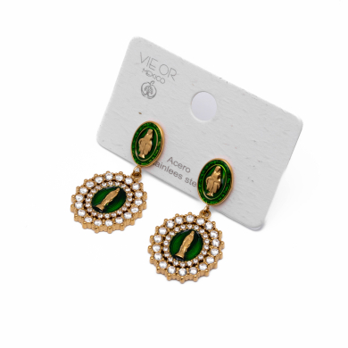 ARETES ZO13347E DORADO VERDE Acero Inoxidable G36
