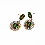 ARETES ZO13347E DORADO VERDE Acero Inoxidable G36