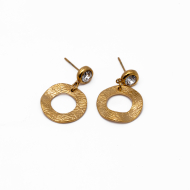 ARETES ZO13367E DORADO Acero Inoxidable G23