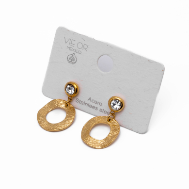 ARETES ZO13367E DORADO Acero Inoxidable G23