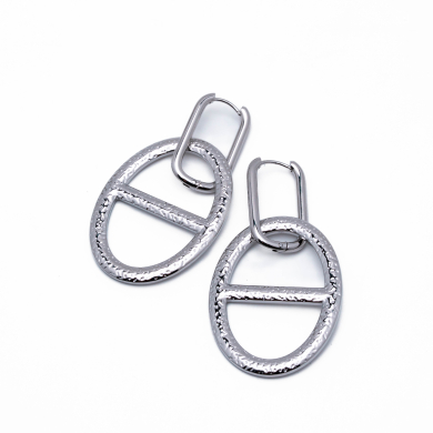 ARETES ZO14333E PLATEADO Acero Inoxidable G41