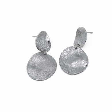 ARETES ZO12686E250 Plateado Acero Inoxidable -G28 G28