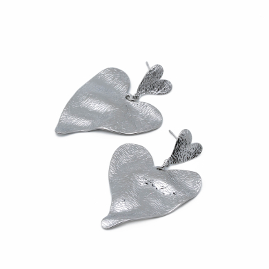 ARETES ZO13186E200 PLATEADO Acero Inxidable F31