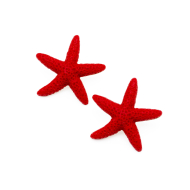 ARETES ZO14438E DORADO ROJO Acero Inoxidable G48