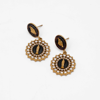 ARETES ZO13347E DORADO LILA Acero Inoxidable G36