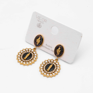 ARETES ZO13347E DORADO LILA Acero Inoxidable G36
