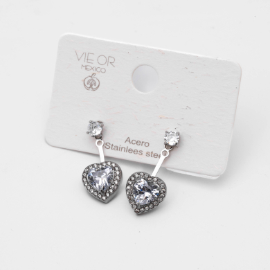 ARETES ZO13602E PLATEADO Acero Inoxidable G54