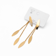 ARETES ZO9791E350 DORADO Acero Inoxidable G26