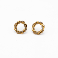 ARETES ZO14859E DORADO Acero Inoxidable G21