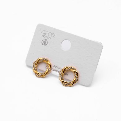 ARETES ZO14859E DORADO Acero Inoxidable G21