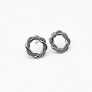 ARETES ZO14859E PLATEADO Acero Inoxidable G21