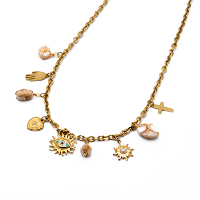 COLLAR Y00575 DORADO Acero Inoxidable E36