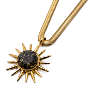 COLLAR Y00620 NEGRO Acero Inoxidable 2D45