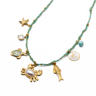 COLLAR Y00577 AZUL Acero Inoxidable E36