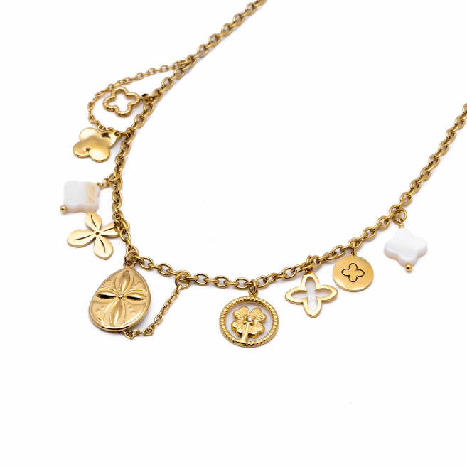 COLLAR Y00579 DORADO Acero Inoxidable E36