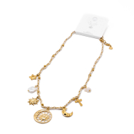 COLLAR Y00572 BEIG Acero Inoxidable E36