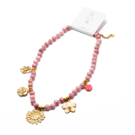 COLLAR Y00583 ROSA Acero Inoxidable E37