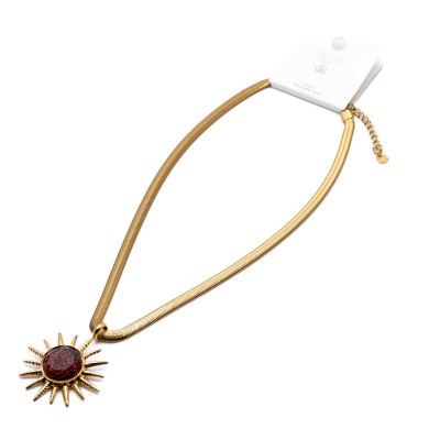 COLLAR Y00620 ROJO Acero Inoxidable 2D45